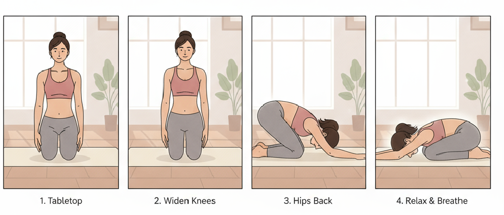 how to do child's pose