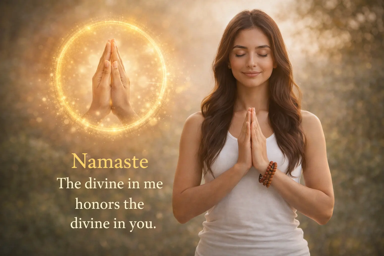 Namaste or Anjali Mudra