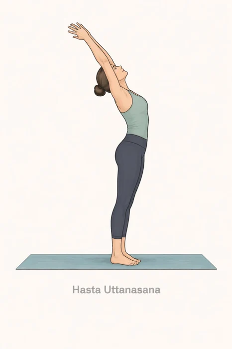 HASTA UTTANASANA (Raised Arms Pose)