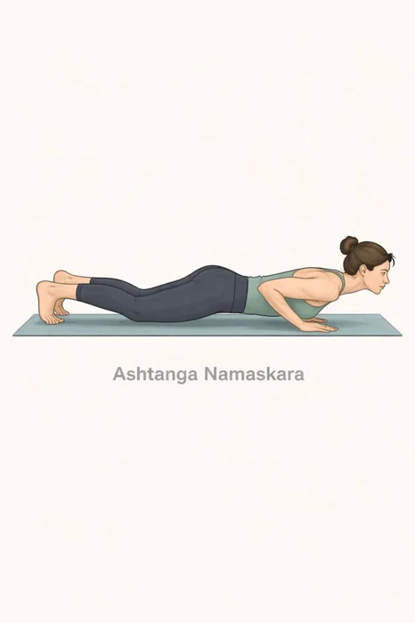 ASHTANGA NAMASKARA (Salute With Eight Parts)