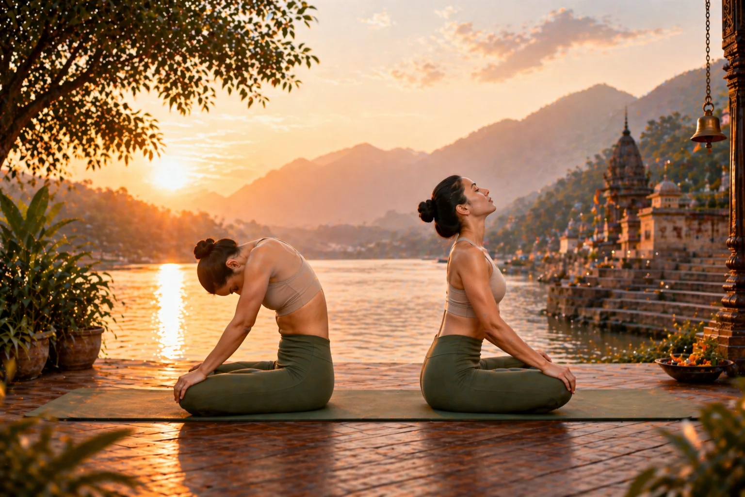 Seated Cat Cow Pose (Seated Variation)