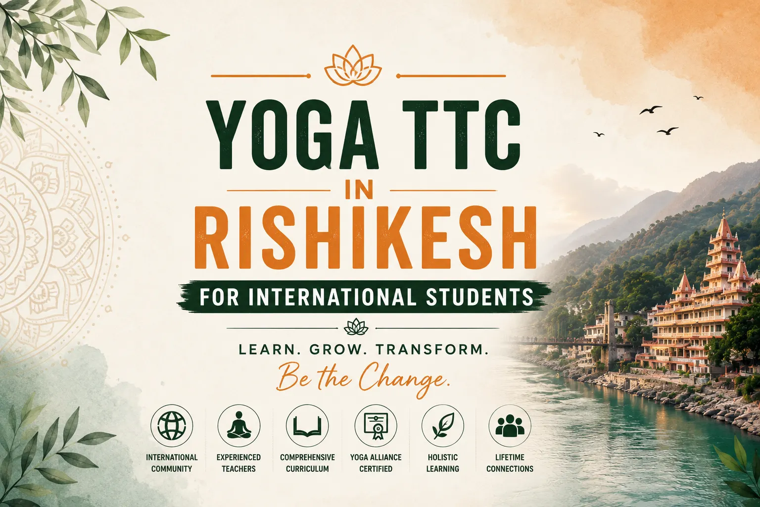 Yoga TTC in Rishikesh